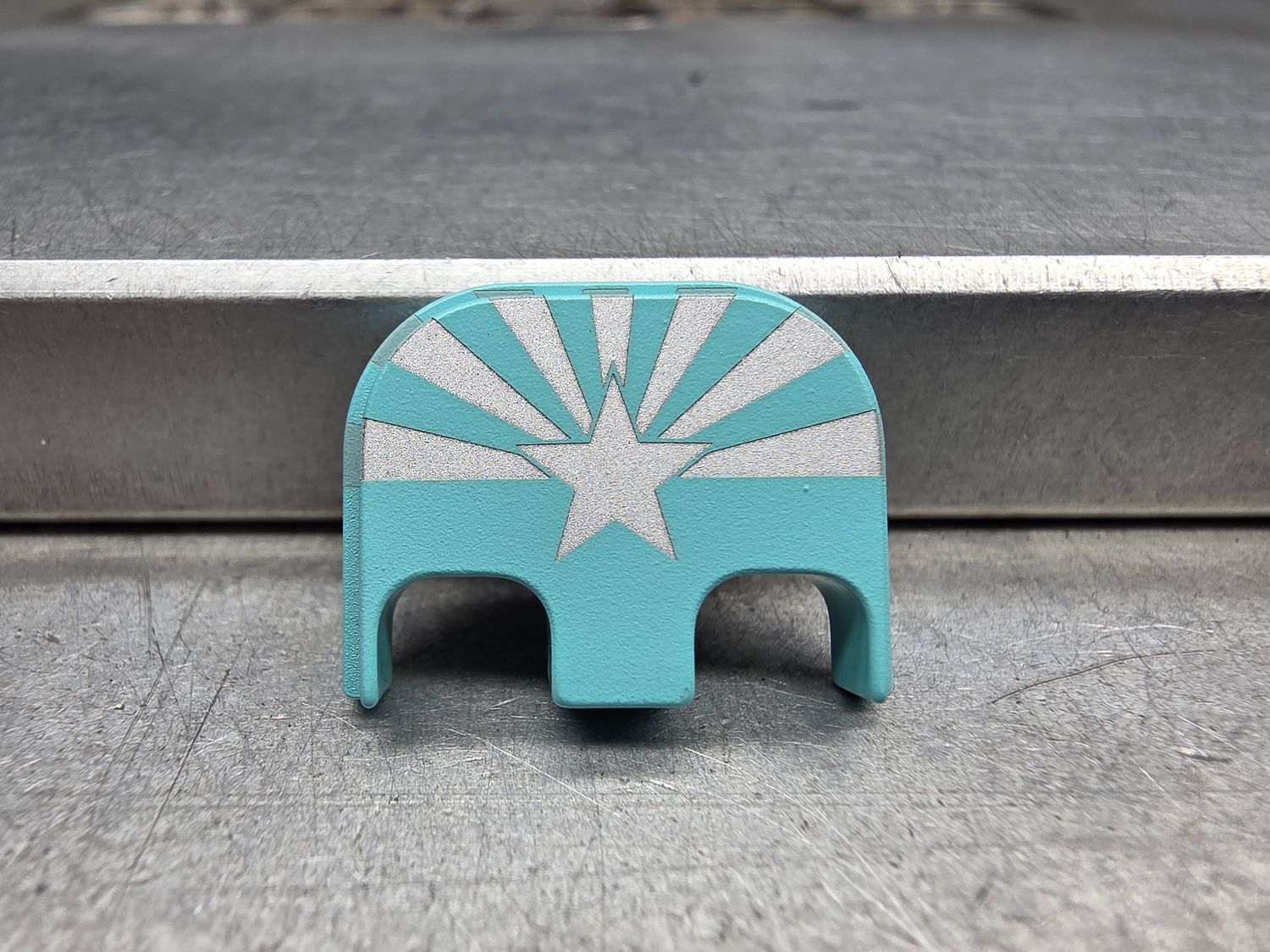 BLEM - AZ Flag - Aluminum Robins Egg Blue