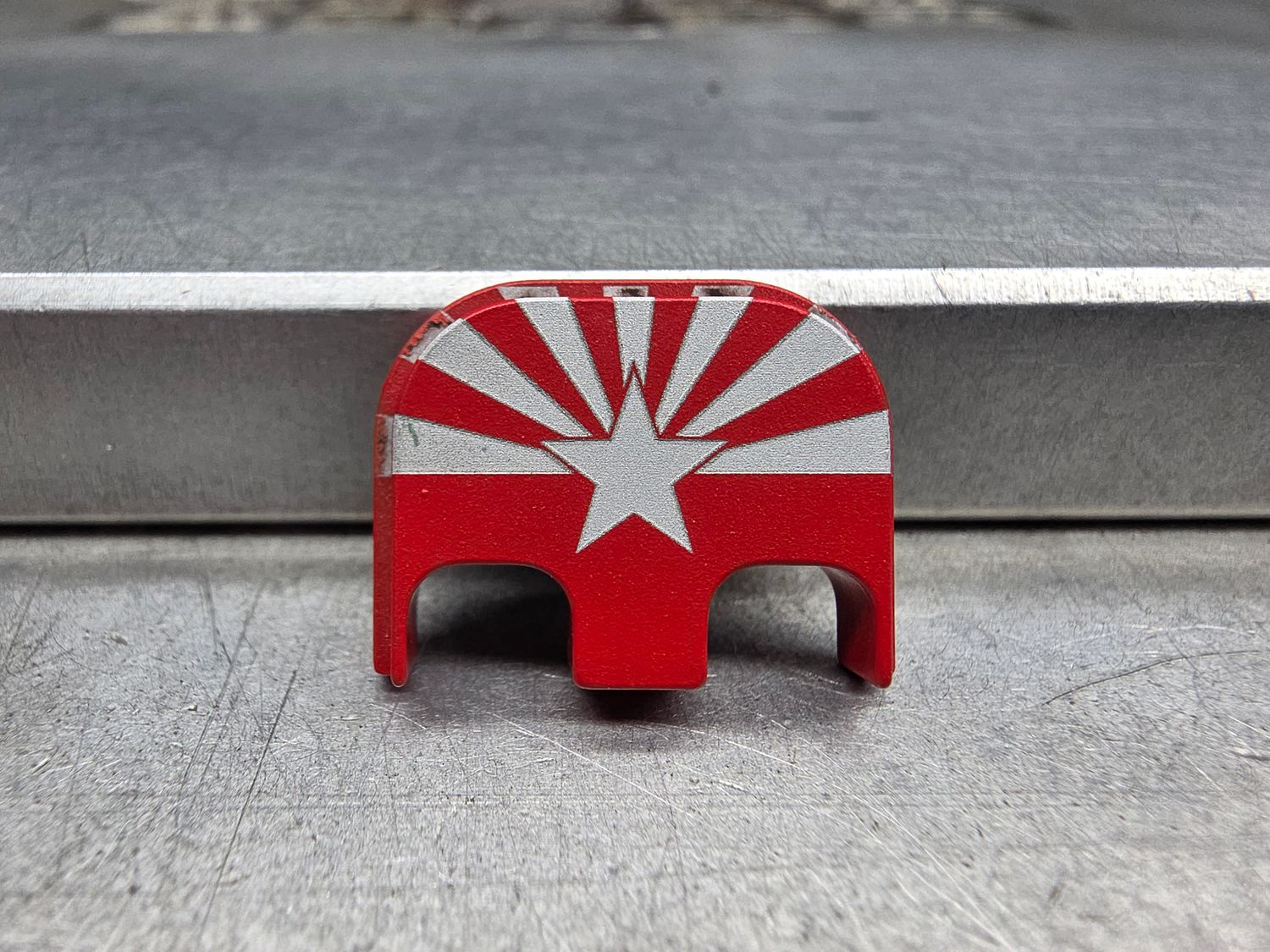 BLEM - AZ Flag - Aluminum Red