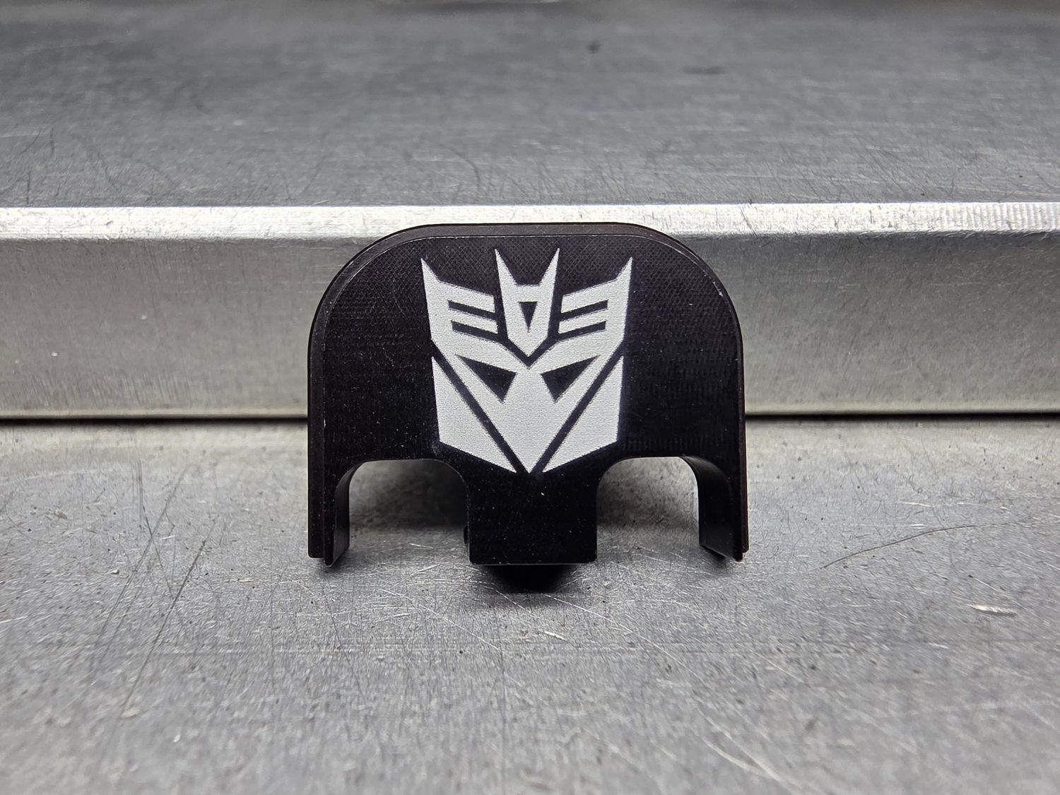 BLEM - Decepticon - Black Traditional - Aluminum