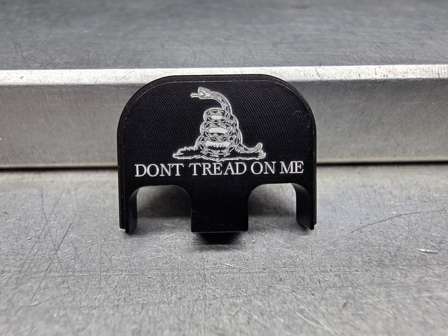 BLEM - Don’t Tread on Me - Black Traditional - Aluminum