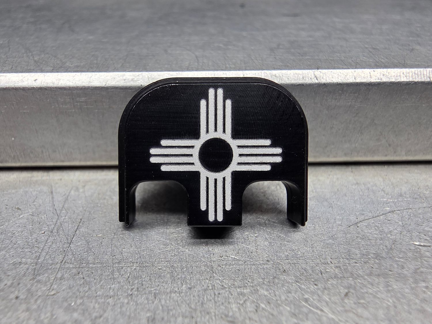 BLEM - New Mexico Zia - Black Traditional - Aluminum