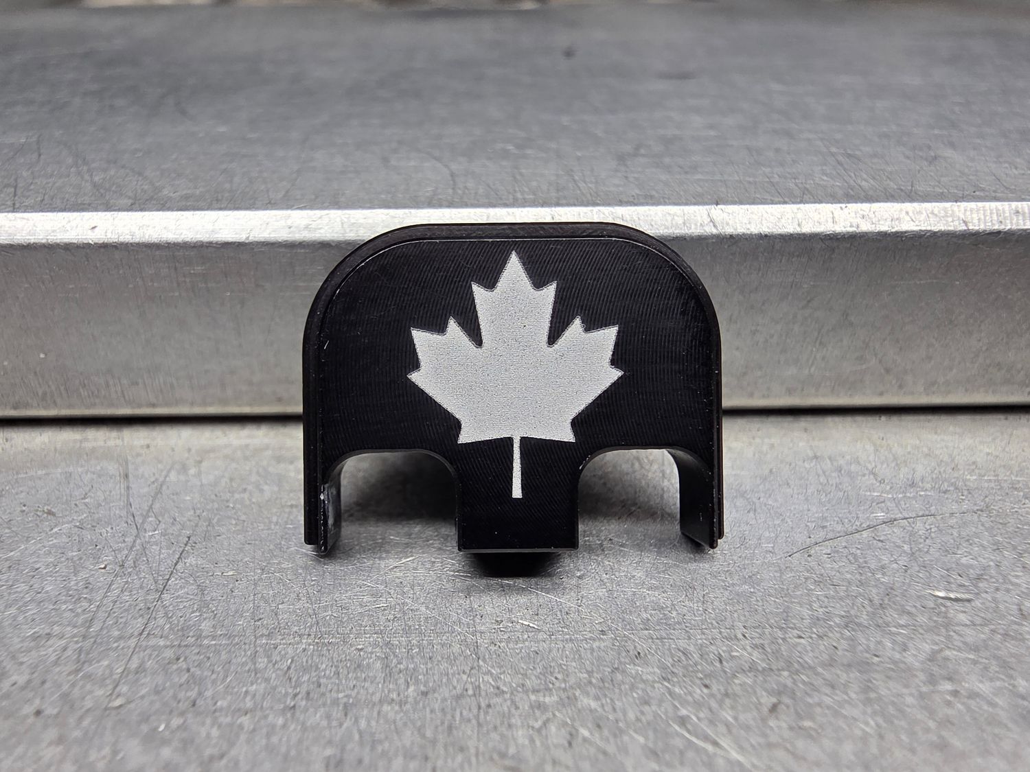 BLEM - Maple Leaf - Black Traditional - Aluminum