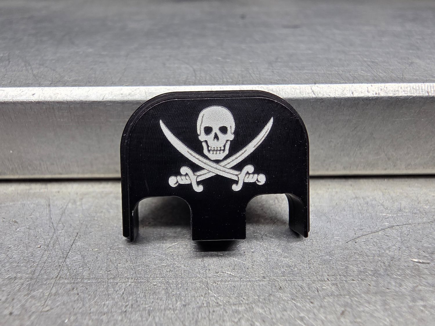 BLEM -Jolly Roger - Black Traditional - Aluminum