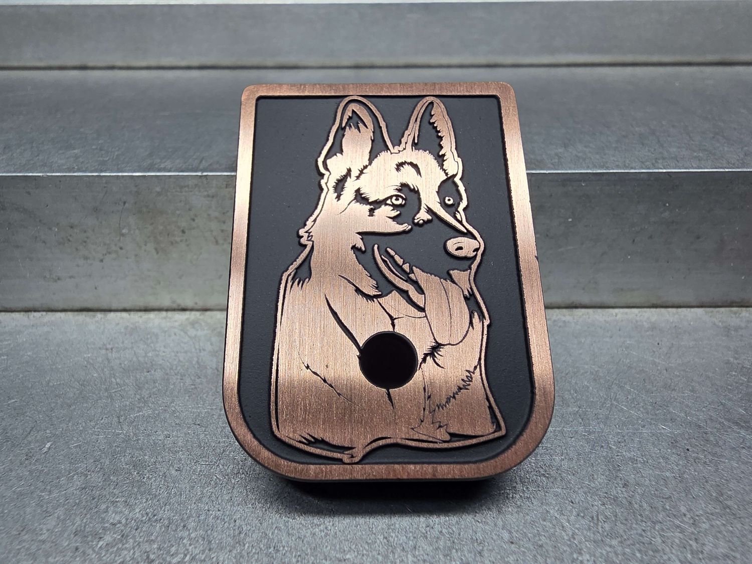 FS - MAG - German Shepherd 3D - Copper Cerakoted Brushed