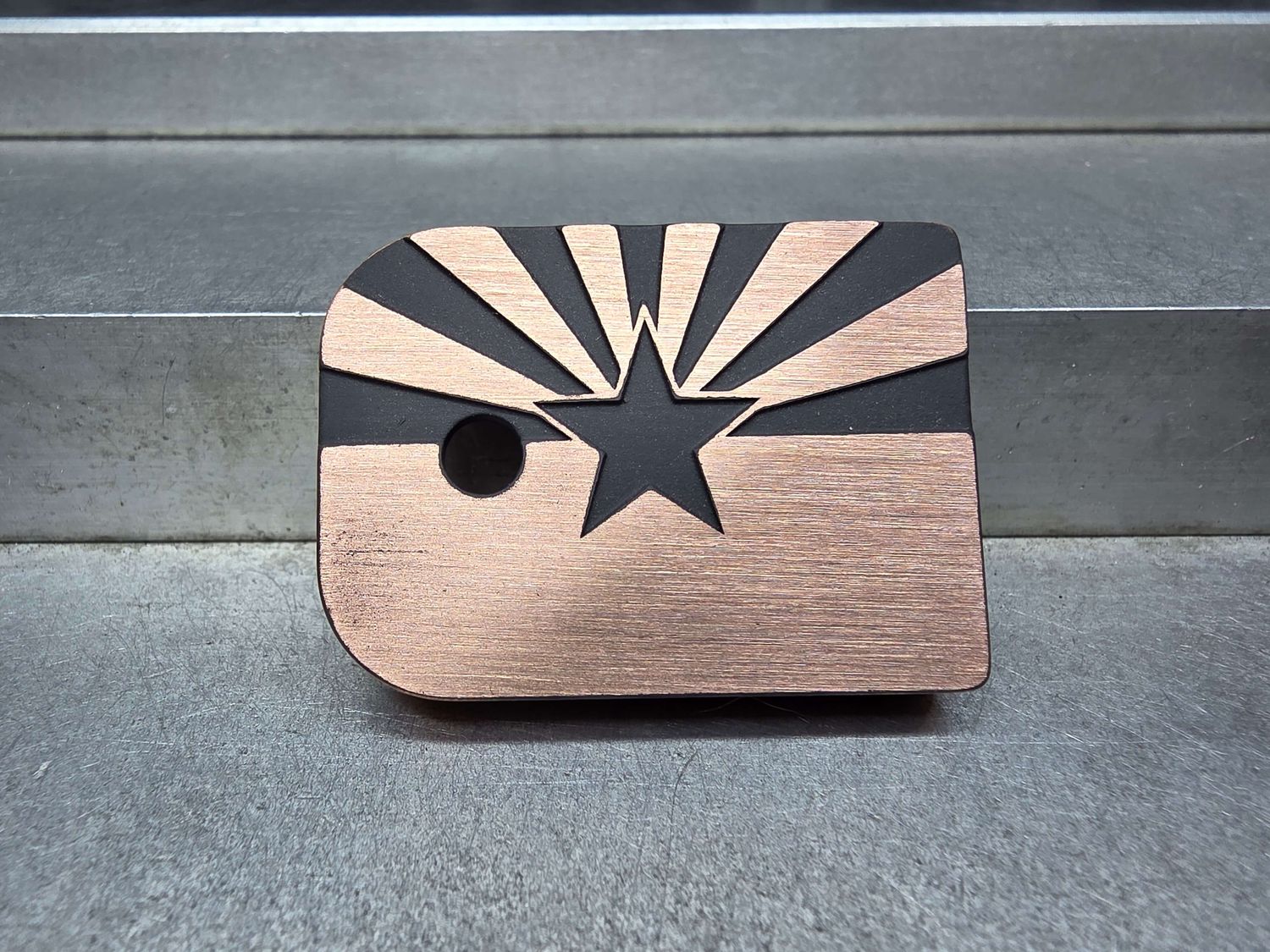 FS - MAG - AZ Flag - Copper Cerakoted Brushed