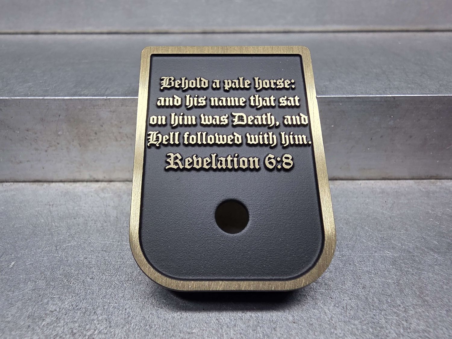 FS - MAG - Rev 6:8 3D - Brass Cerakoted Brushed
