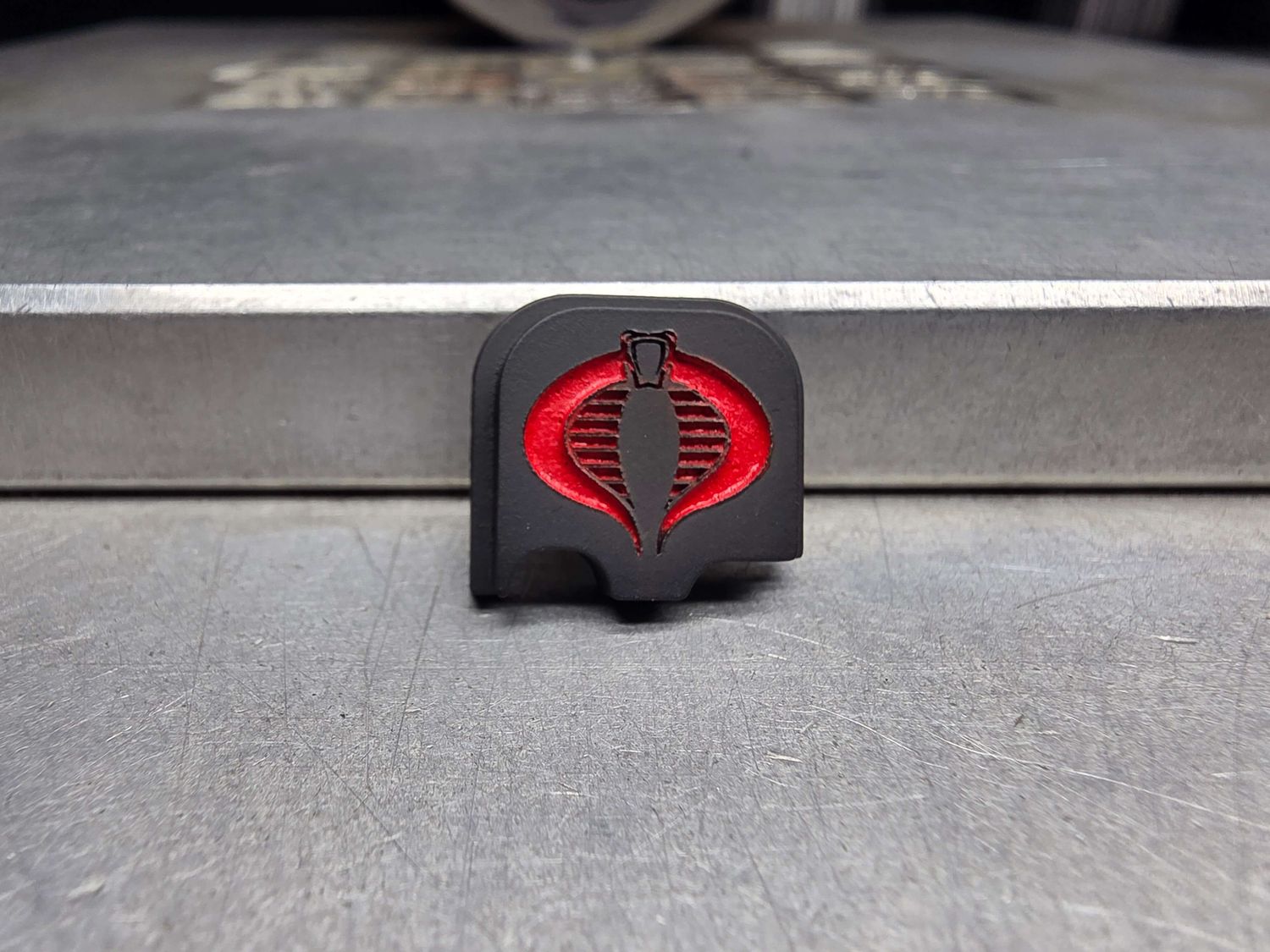 Cobra - Aluminum w/ Red - 43/43X/43XMOS/48/48MOS ONLY