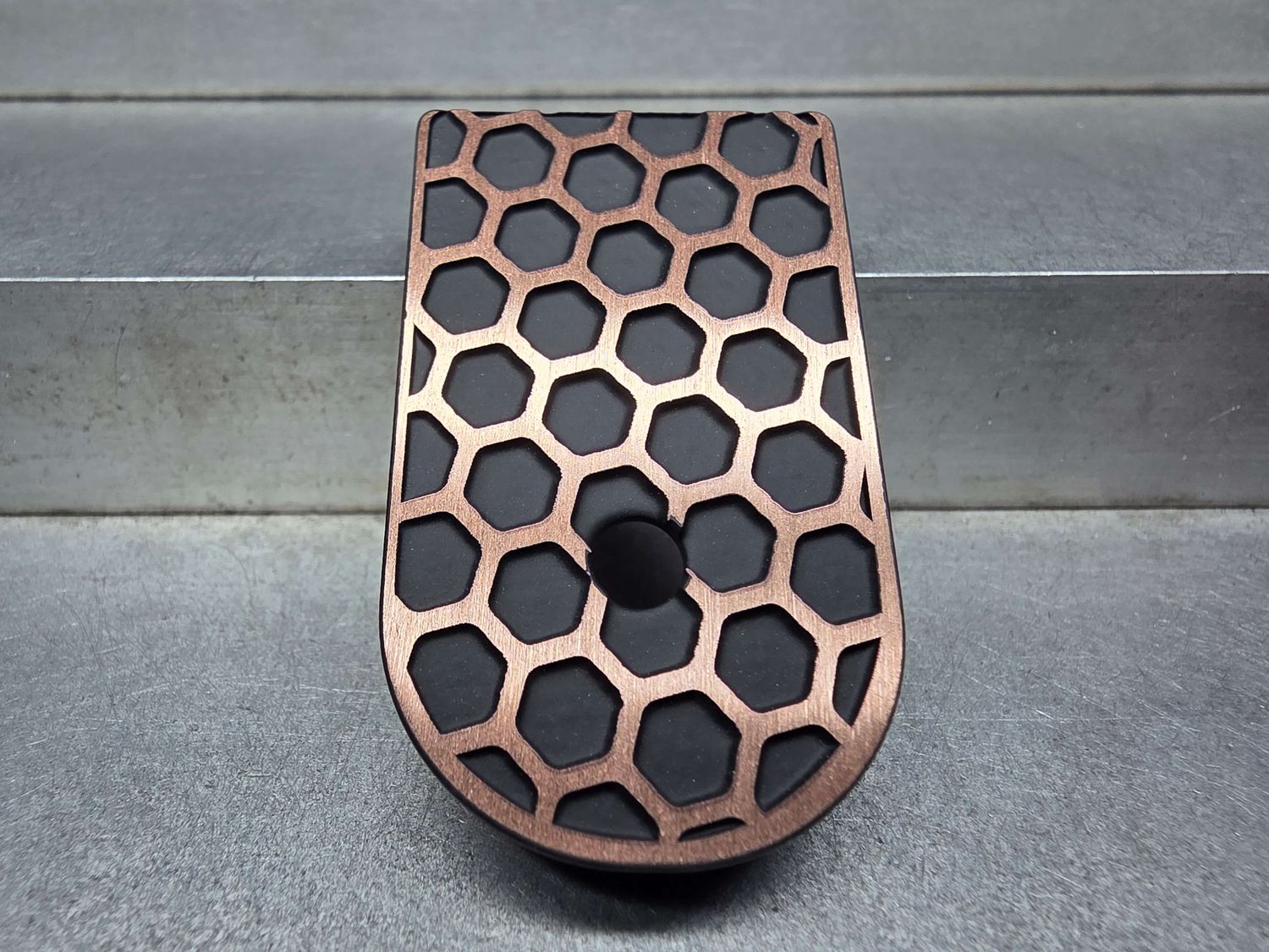 BLEM - Honeycomb Mag 3D - Copper - Cerakoted Deep Engraved Brushed - G43X/48 ONLY
