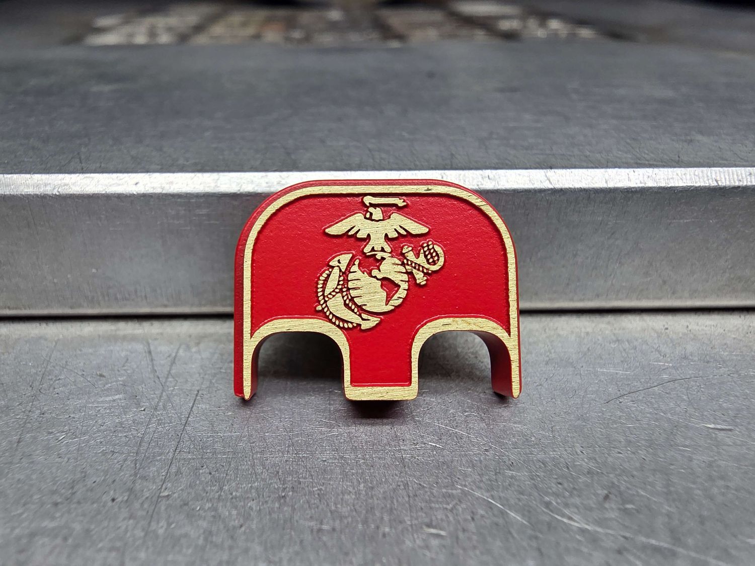 EGA - 3D Brass - Red