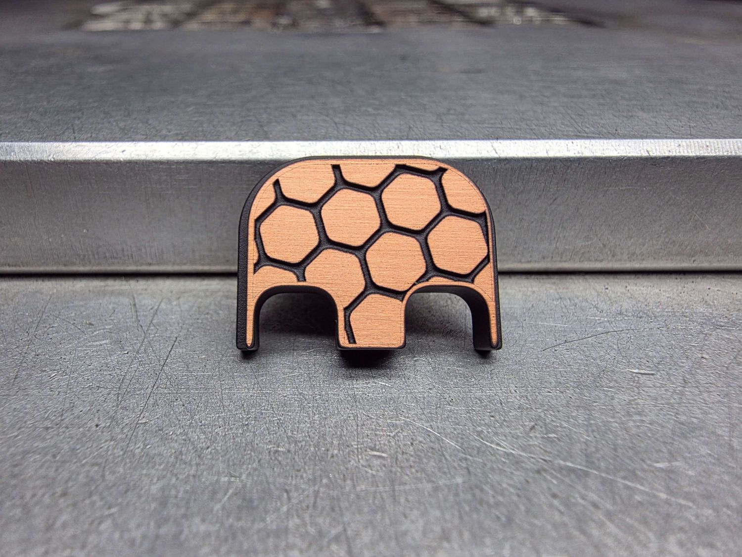 FS - Honeycomb - Copper - Cerakoted Brushed - Standard Size ONLY