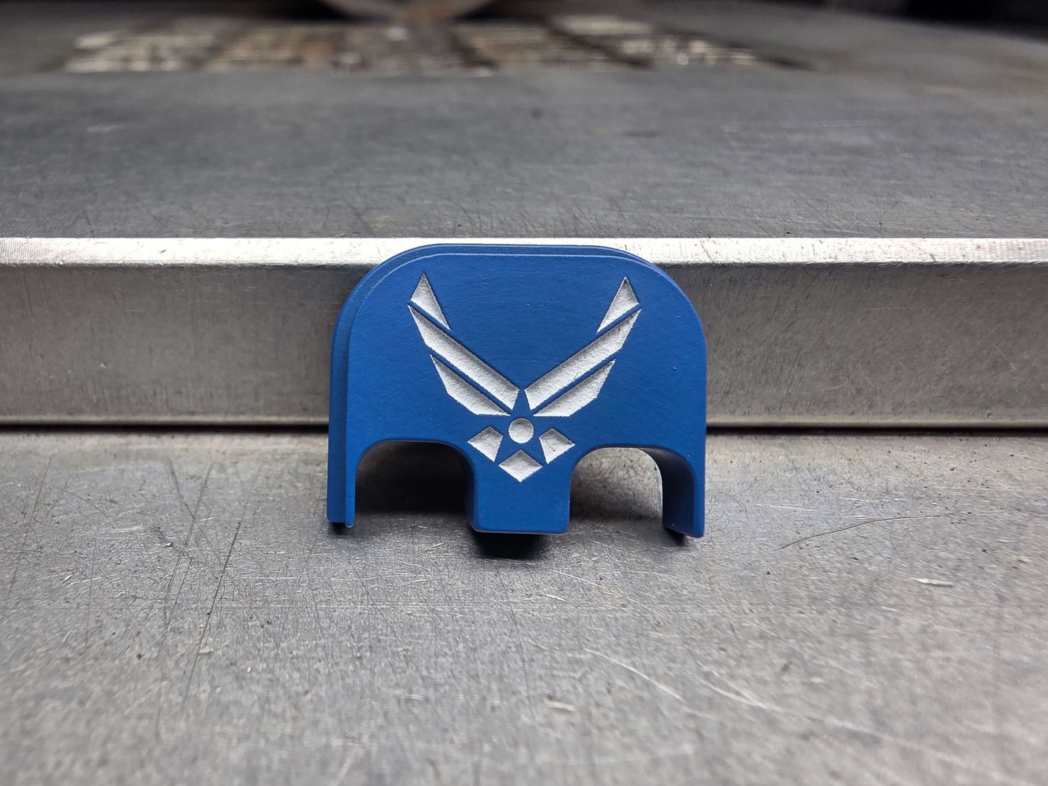 Air Force - Stainless Steel - Blue/White - Standard Size ONLY