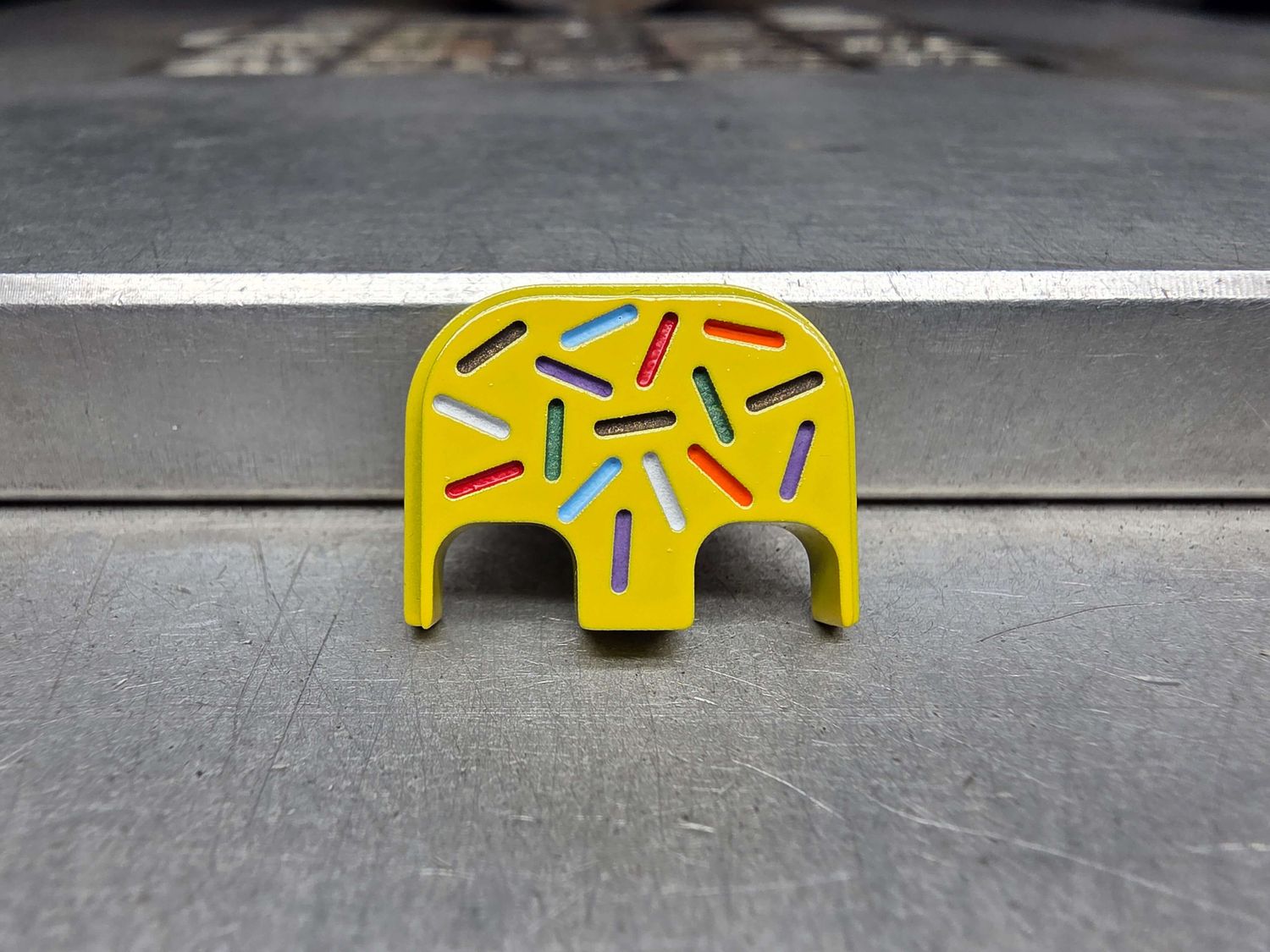 FS - Sprinkles - Aluminum - Yellow - Standard Size ONLY