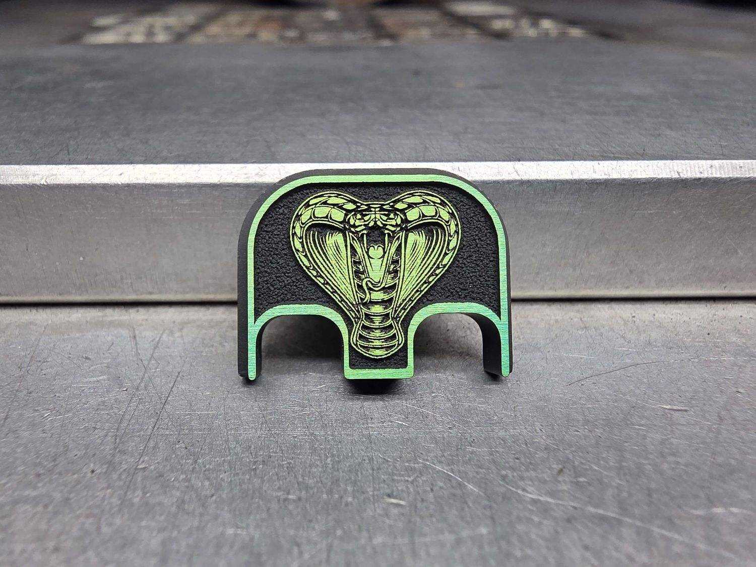 FS - Cobra V2 3D - Titanium Green - Standard Size ONLY