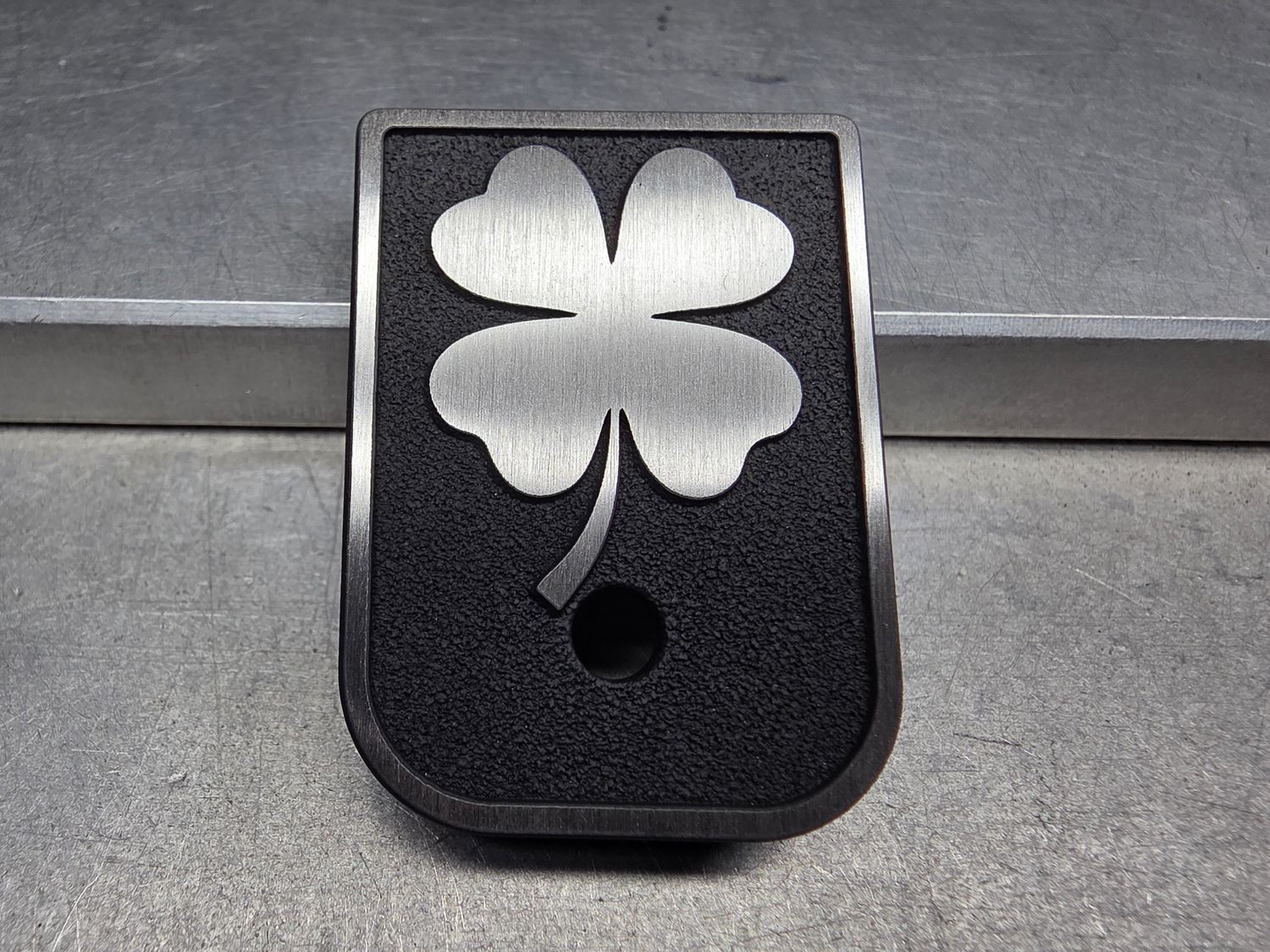 FS - 4 Leaf Clover Mag 3D - Titanium - Cerakoted Brushed - FS