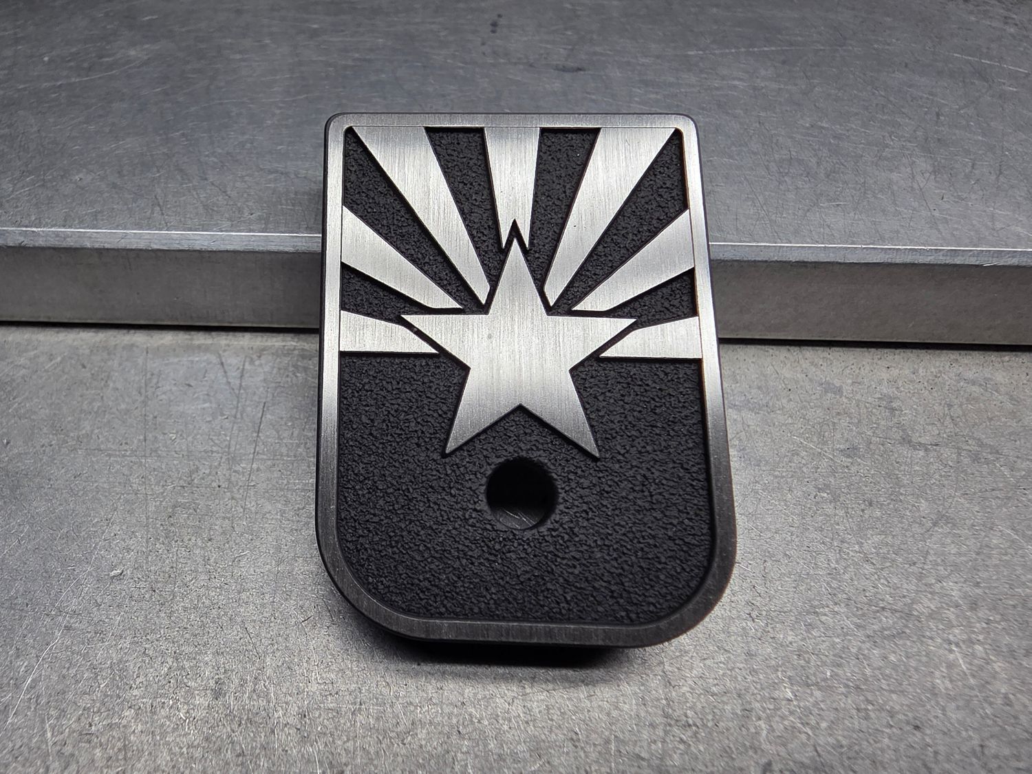 FS - Arizona Flag Mag 3D - Titanium - Cerakoted Brushed - FS
