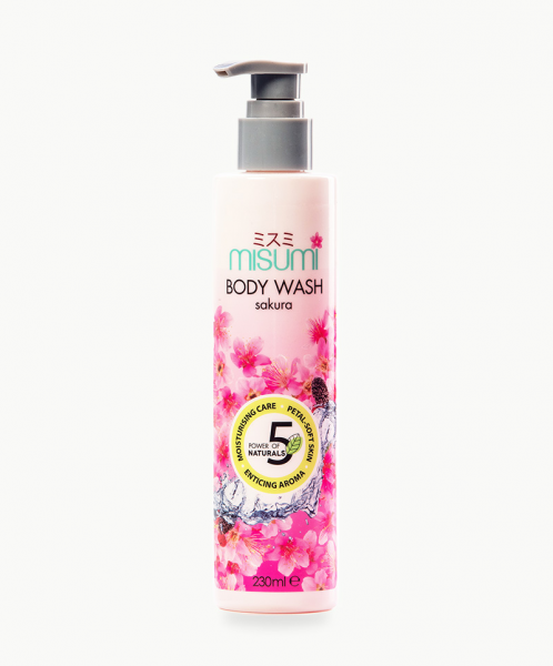 Misumi Herbal Body Wash - Sakura | Nourishing and Refreshing Body Cleanse - Free Shipping