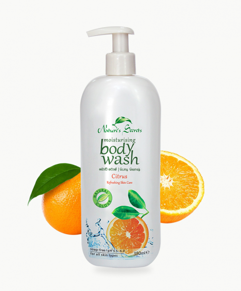 Misumi Herbal Body Wash - Citrus | Refreshing Body Cleanse | Natural Tangerine Extract - Free Shipping