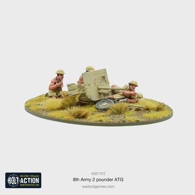 British 8th Army 2 Pounder
