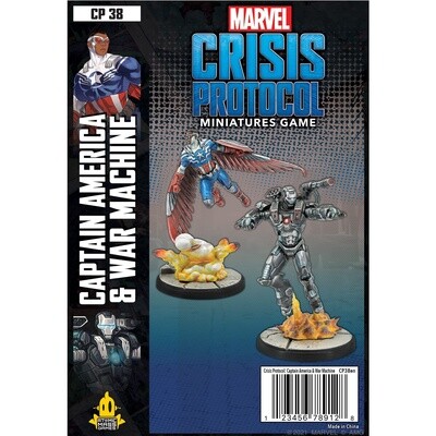Marvel Crisis Protocol: Captain America and War Machine