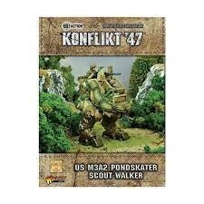 Bolt Action: Konflikt 47 US M3A2 Pondskater Scout Walker