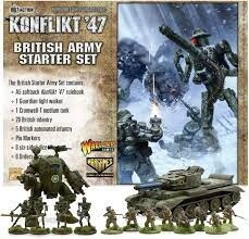 Bolt Action: Konflikt 47 British Army Starter Set