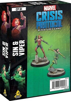 Marvel Crisis Protocol Sin &amp; Viper