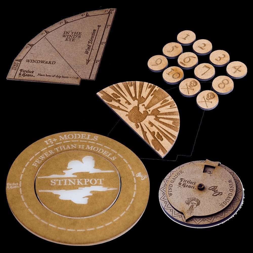 Blood and Plunder: Deluxe Template Set