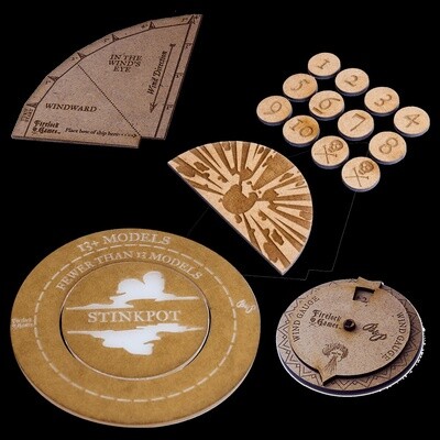 Blood and Plunder: Deluxe Template Set