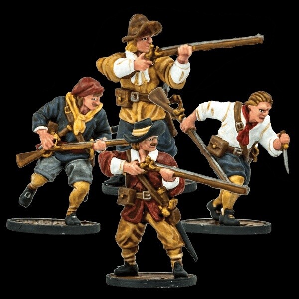 Blood and Plunder: European Sailor Musketeers