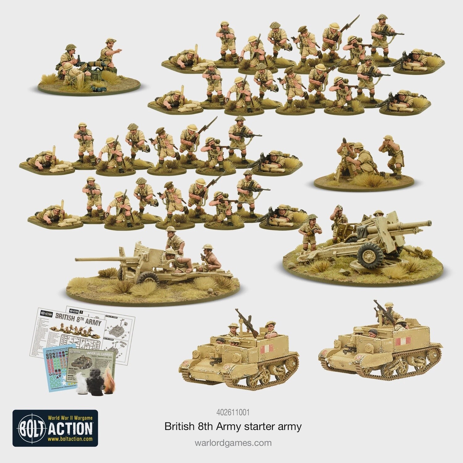 Bolt Action: British 8th Army