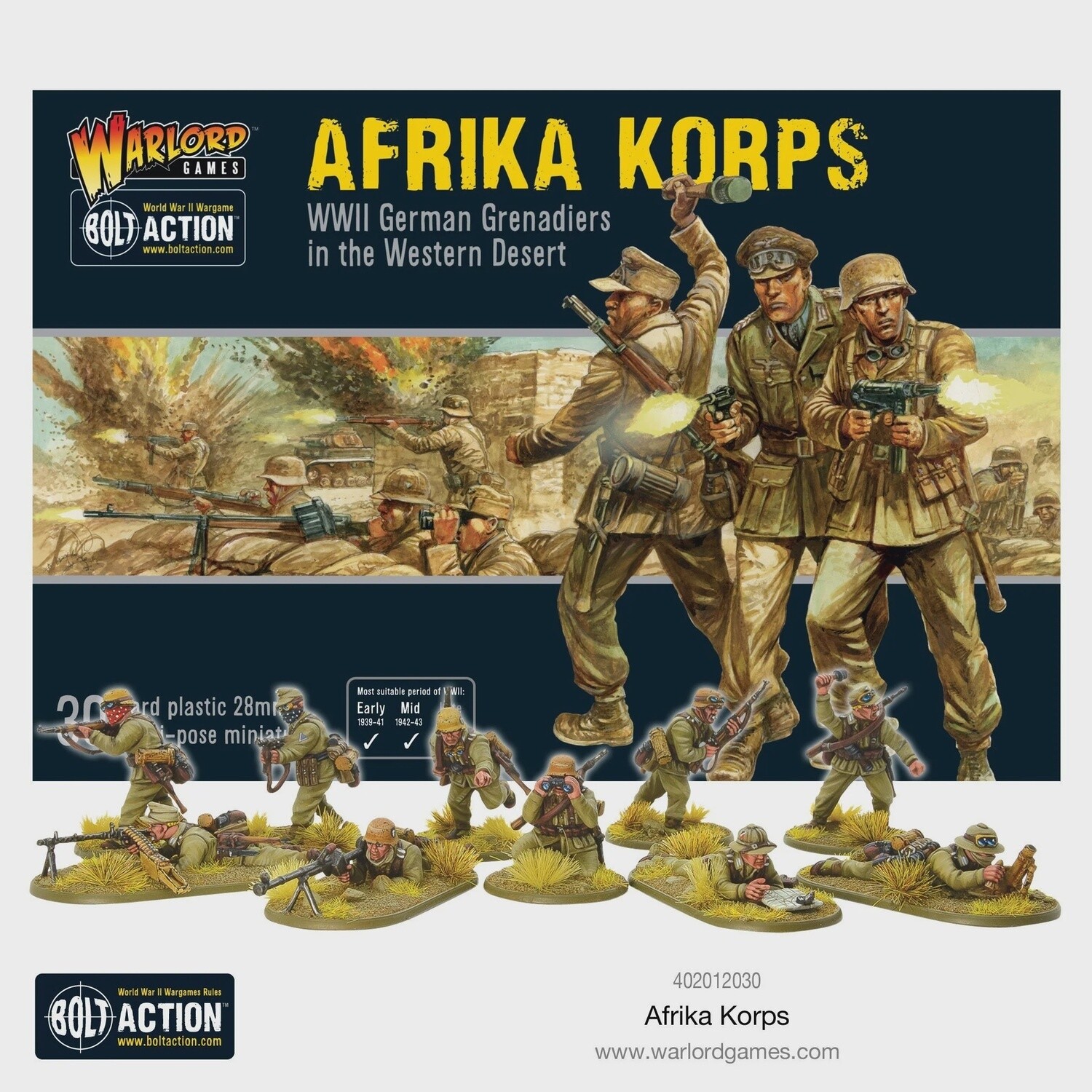 Bolt Action: Afrika Korps Grenadiers
