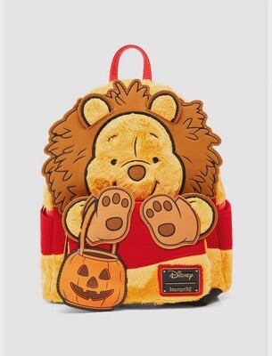 Winnie The Pooh Halloween Costume Plush Cosplay Mini Backpack