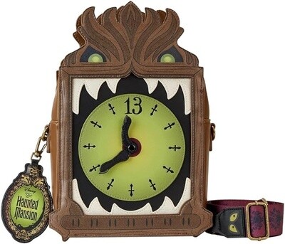 Haunted Mansion Grandfather Clock Glow Crossbody Bag
