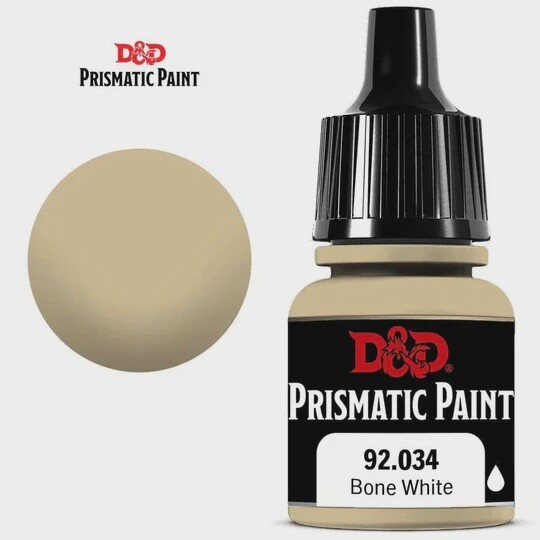 Prismatic Paint: Bone White