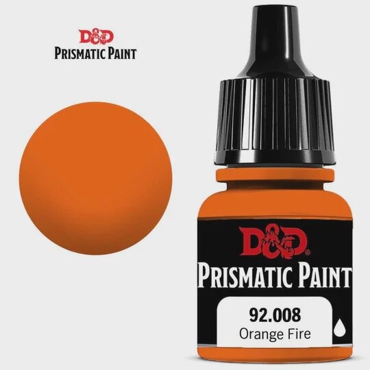 Prismatic Paint: Orange Fire