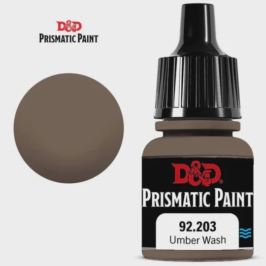 Prismatic Paint: Umber Wash