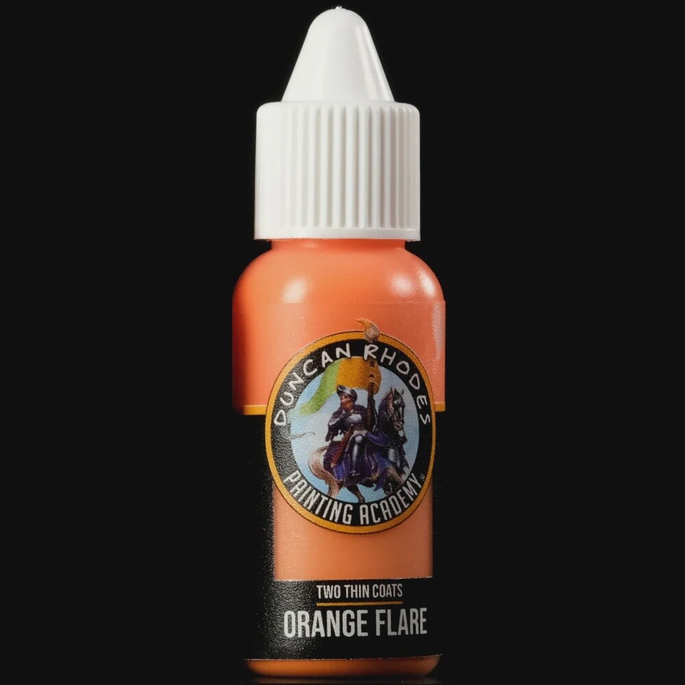 Two Thin Coats: Orange Flare