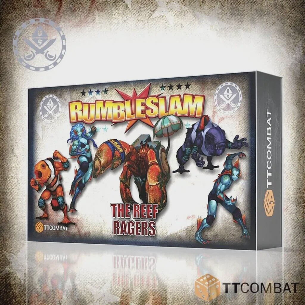 Rumbleslam: Pieces of D8 Reef Ragers