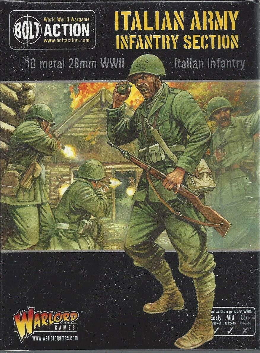 Bolt Action: Italian Army Infantry section