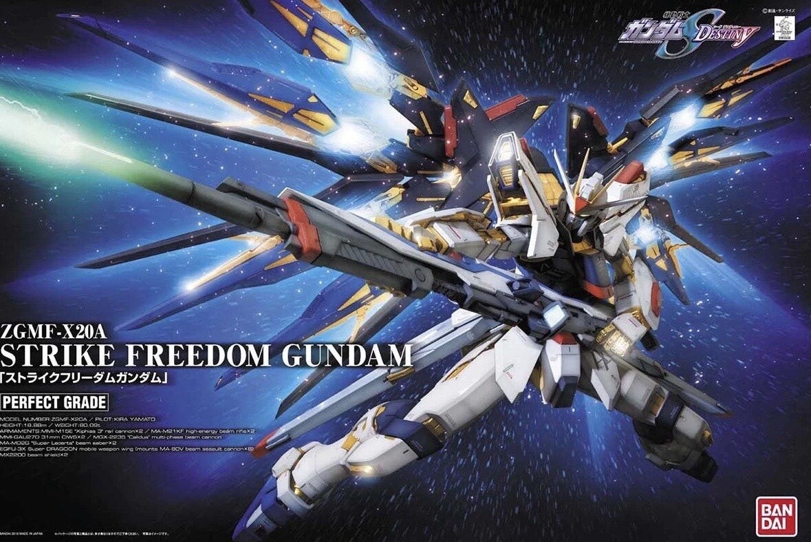 Strike Freedom Gundam Mobile Suit Gundam PG 1/60 Model Kit