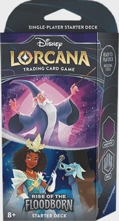 Lorcana: Rise of the Floodborn Starter Deck Amethyst/Steel