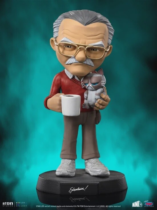Minico Pow Stan Lee W/ Grumpy Cat