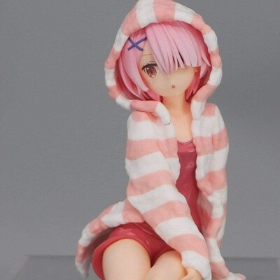RE ZERO RAM ROOM WEAR NOODLE STOPPER FIG