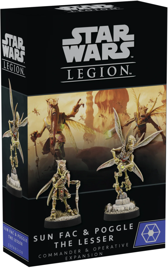Star Wars: Legion - Sun Fac and Poggle the Lesser Operative and Commander Expansion