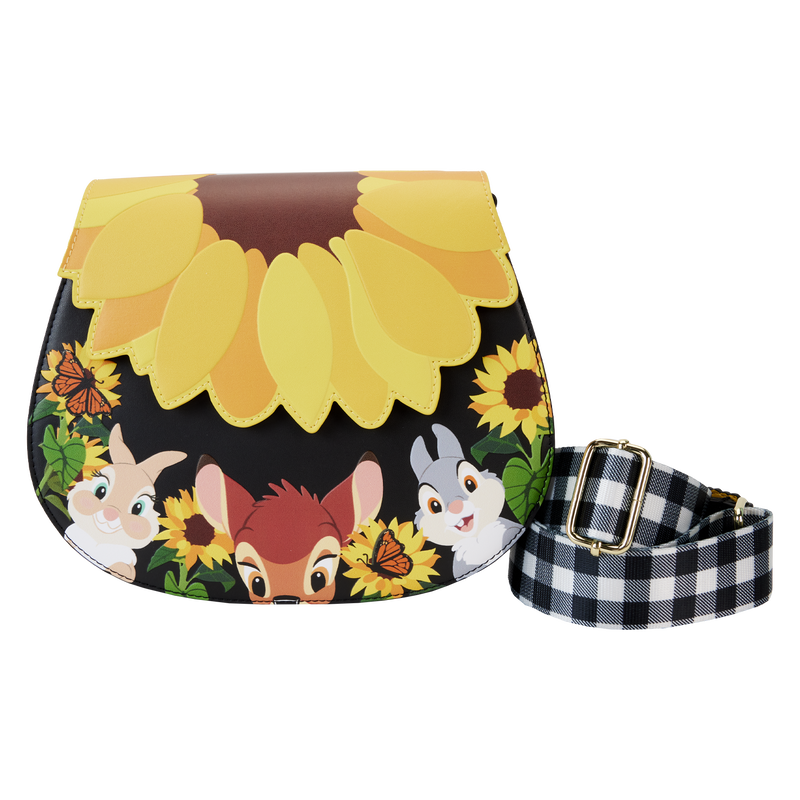 Bambi Sunflower Friends Crossbody Bag