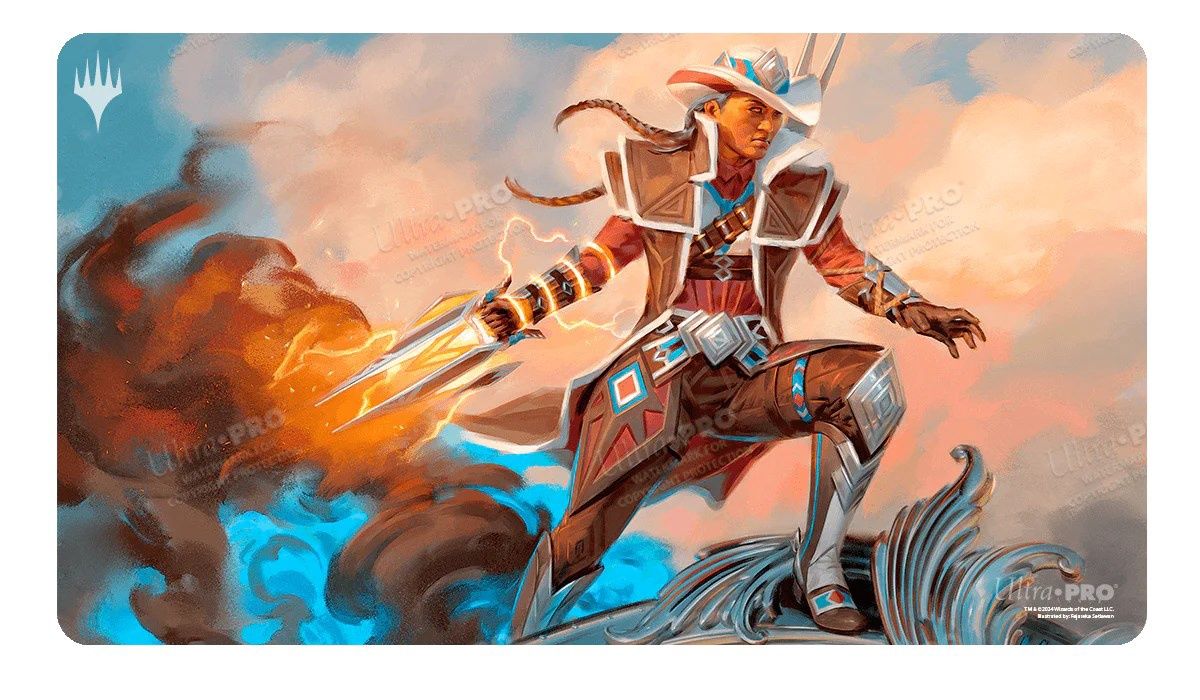 MTG Outlaws Thunder Junction Key Art 5 Playmat