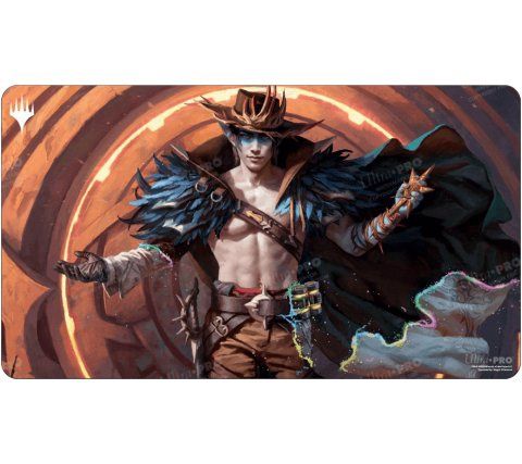 MTG Outlaw Thunder Junction Key Art 4 Playmat