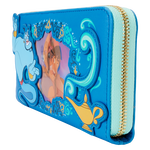 Aladdin Princess Series Lenticular Zip Around Wristlet Wallet