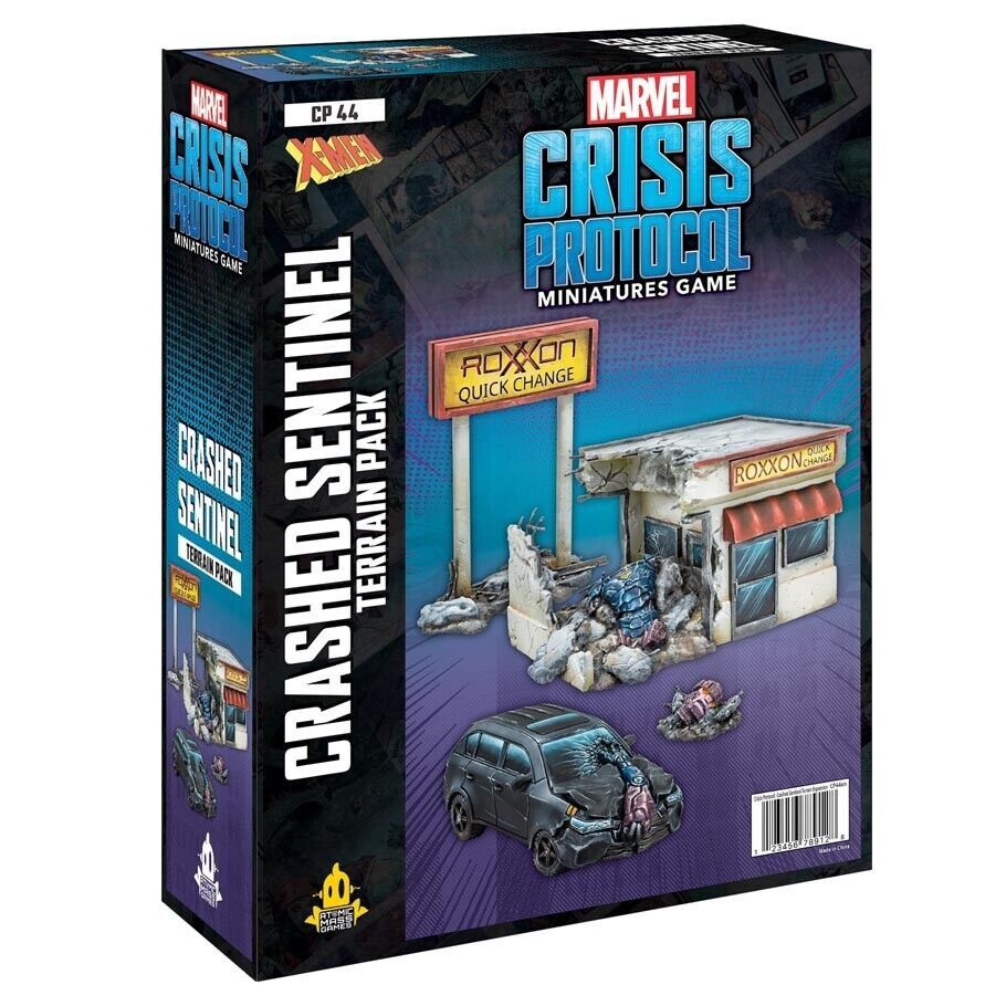 Marvel: Crisis Protocol - Crashed Sentinel (Terrain)