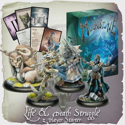 Moonstone: LIfe &amp; Death Struggle Two Player Starter